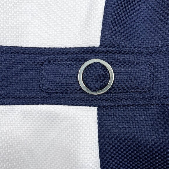 Tahari ASL Split Neck Sleeveless Waffle Colorblock Midi Dress Size 10 - NWOT - Picture 6 of 10